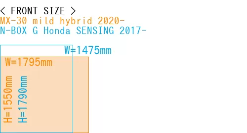 #MX-30 mild hybrid 2020- + N-BOX G Honda SENSING 2017-